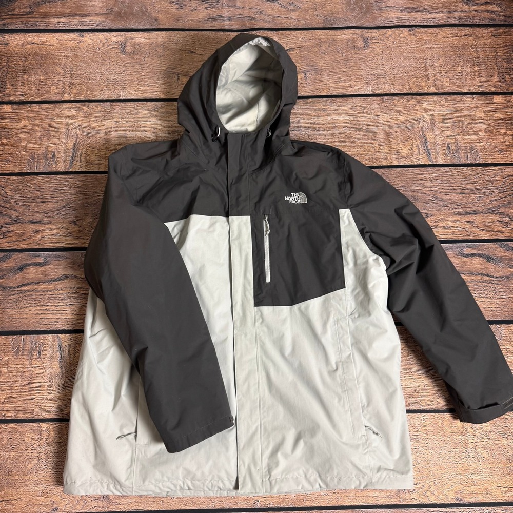 The North Face Mens Carto Triclimate 3-in-1 Jacket High Rise Grey 3XL NF0A3SS4